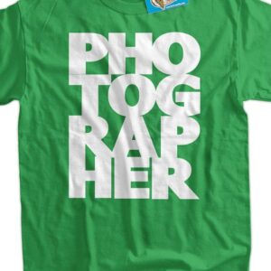 Photographer Playera Verde