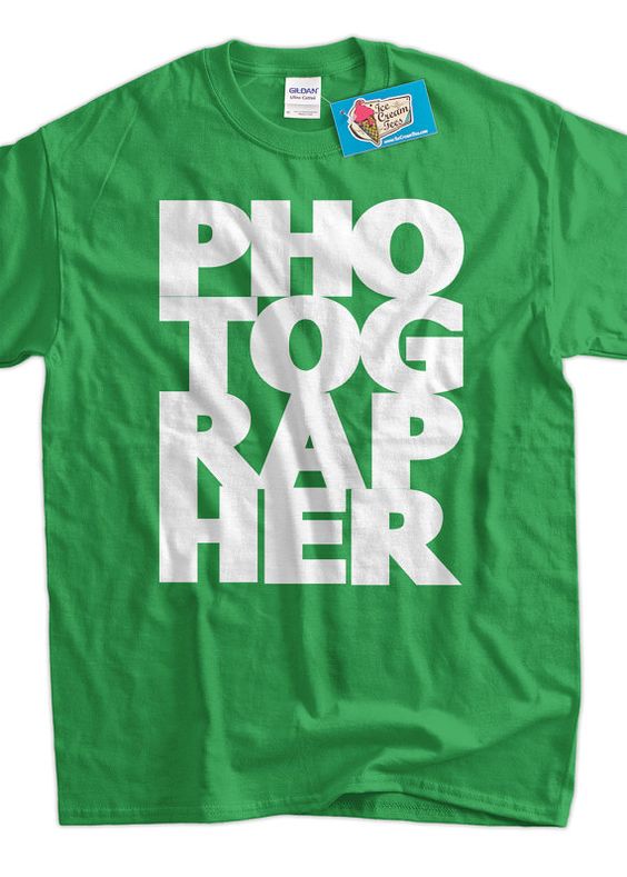 Photographer Playera Verde